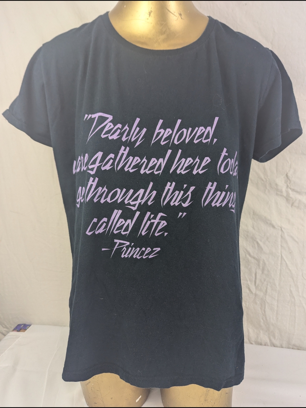Prince Dearly Beloved, We Are Here To Celebrate This Thing Called Life Large